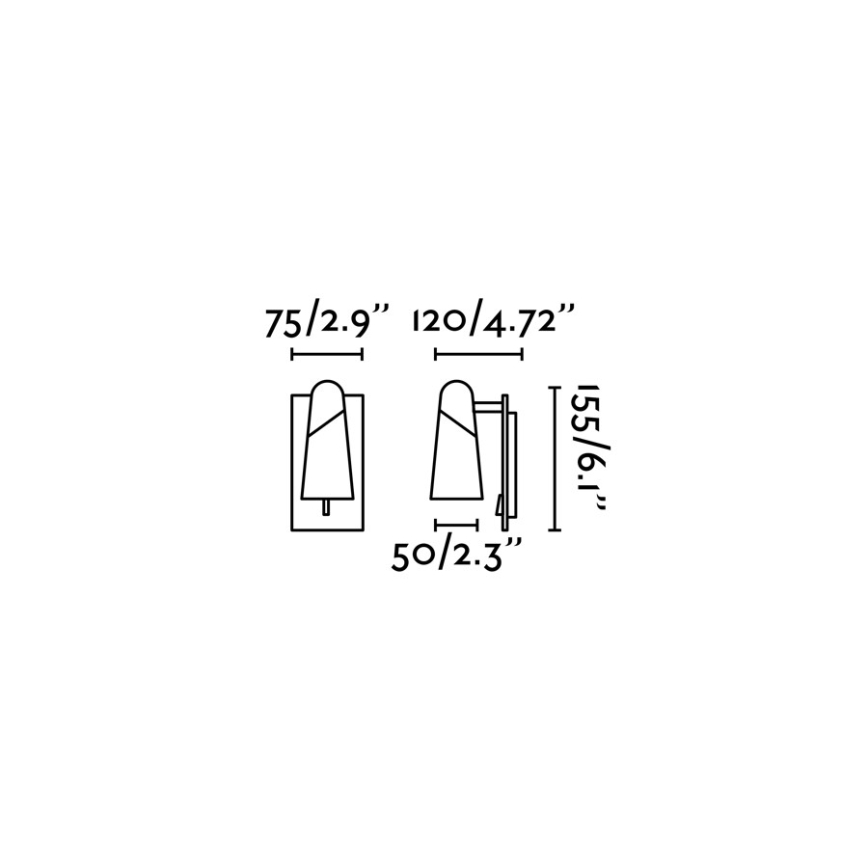 FARO 29040 - LED-seinävalaisin LAO LED/4W/230V valkoinen