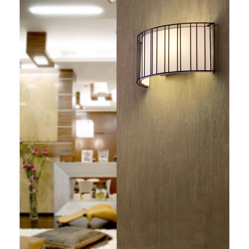 FARO 29310 - Seinävalaisin LINDA 2xE27/15W/100-240V