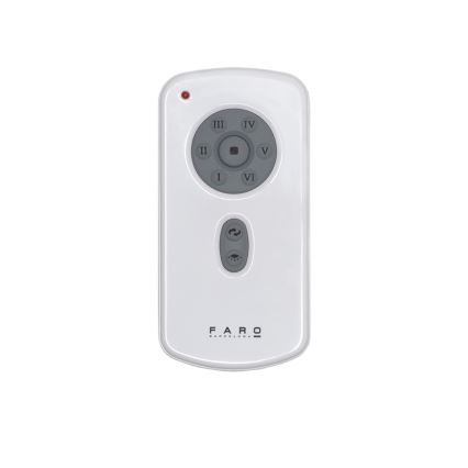 FARO 32030 - Kattotuuletin MINI ETERFAN musta halkaisija 128 cm + kauko-ohjaus