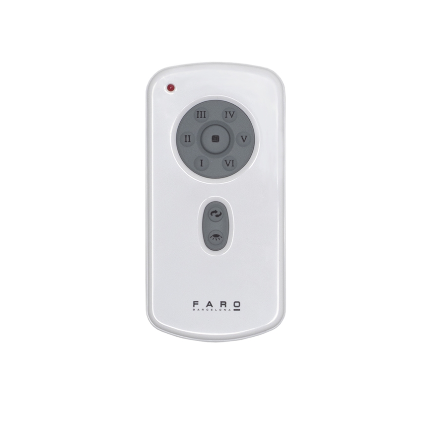 FARO 32030 - Kattotuuletin MINI ETERFAN musta halkaisija 128 cm + kauko-ohjaus
