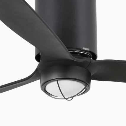 FARO 32043WP-10-LED Kattotuuletin MINI TUBE FAN M 16W/230V musta d. 128 cm SMART + RC