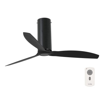 FARO 32060 - Kattotuuletin TUBE FAN musta + kauko-ohjaus