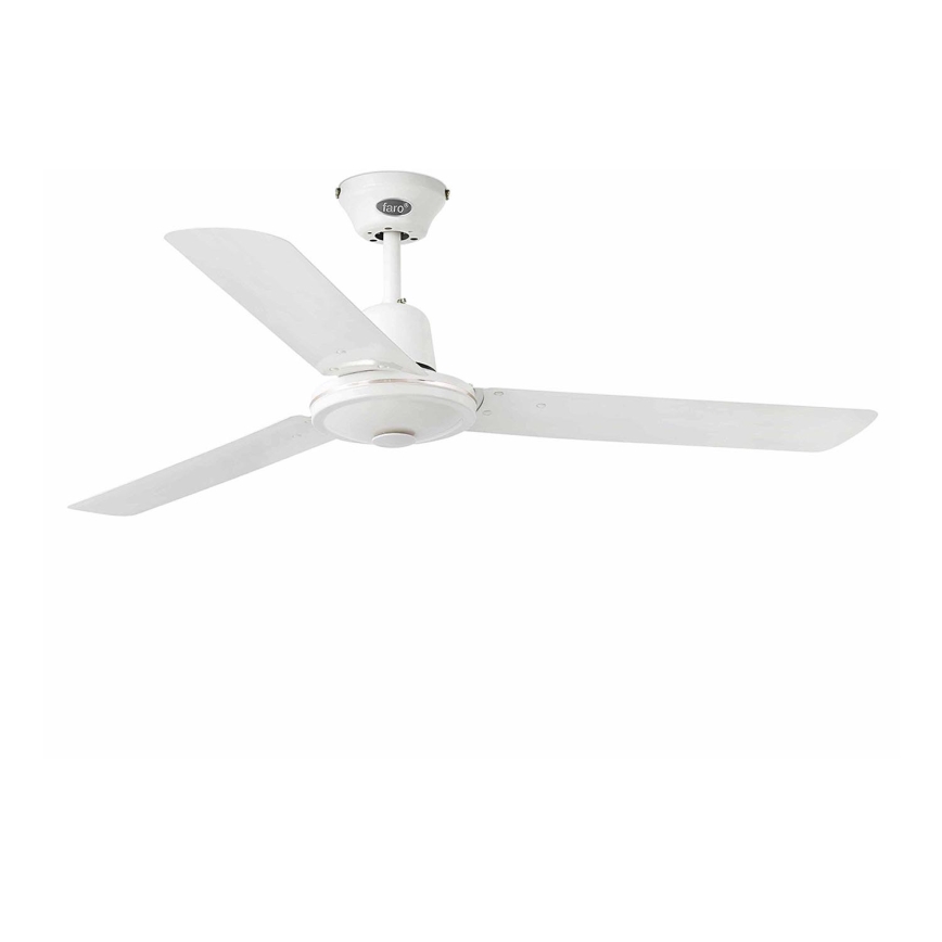 FARO 33005 - Kattotuuletin ECO INDUS valkoinen