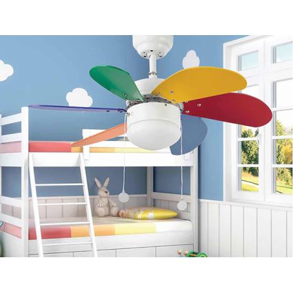 FARO 33179 - Kattotuuletin PALAO 1xE14/40W/230V