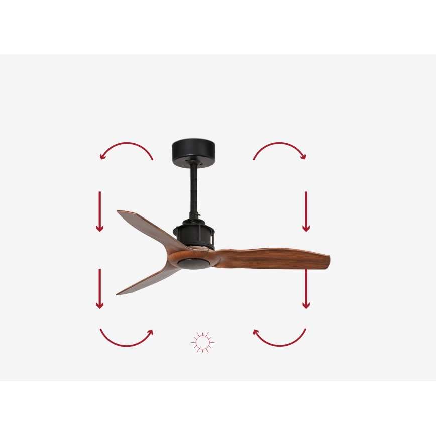 FARO 33425 - Kattotuuletin JUSTFAN