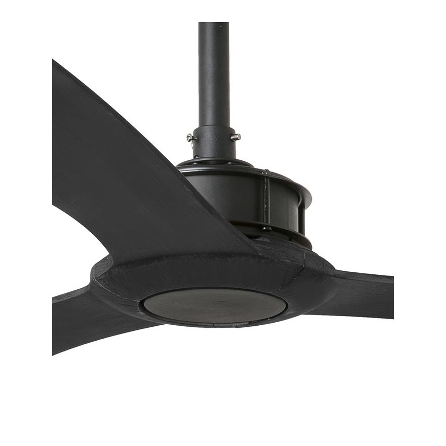 FARO 33432 - Kattotuuletin JUST FAN XL halkaisija 178 cm musta + kauko-ohjaus