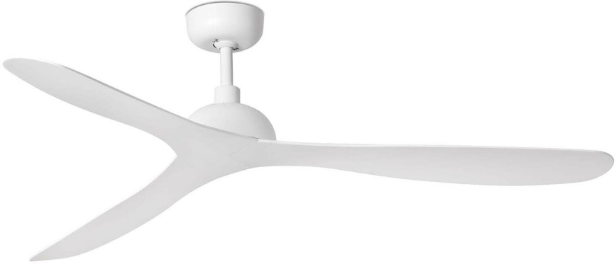 FARO 33446WT - Kattotuuletin GOTLAND L valkoinen halkaisija 132 cm Wi-Fi Tuya + kauko-ohjaus