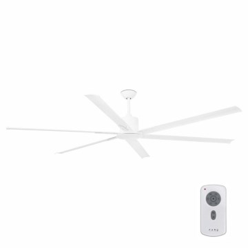 FARO 33461A - Kattotuuletin ANDROS XL valkoinen + kauko-ohjaus