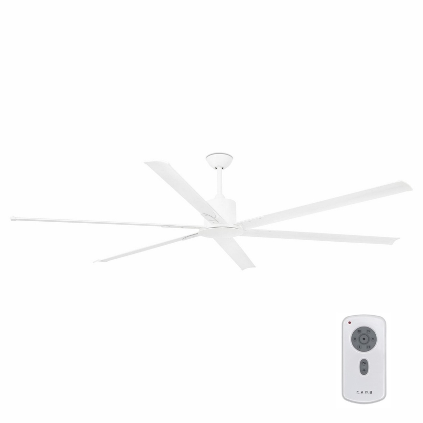FARO 33461A - Kattotuuletin ANDROS XL valkoinen + kauko-ohjaus