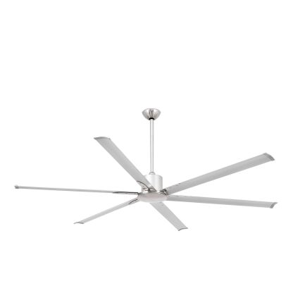 FARO 33465A - Kattotuuletin ANDROS XL mattakromi + kauko-ohjaus