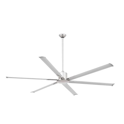 FARO 33465A - Kattotuuletin ANDROS XL mattakromi + kauko-ohjaus