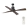 FARO 33481 - Kattotuuletin WINCHE kaukosäätimellä IP44