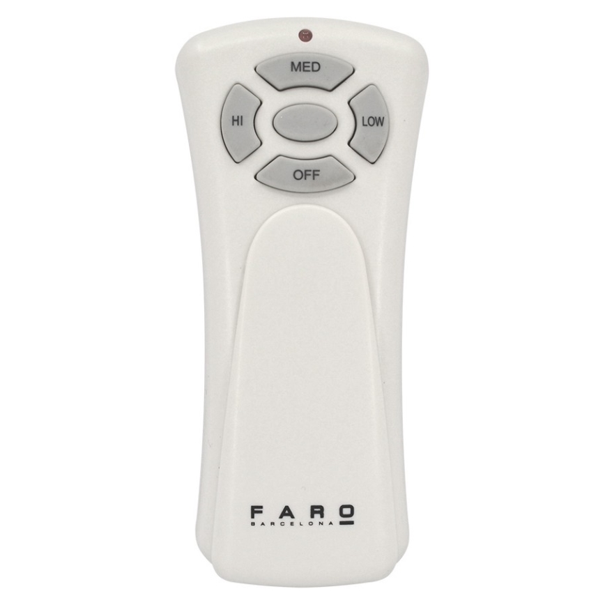 FARO 33516DC - Kattotuuletin LANTAU musta/ruskea + kauko-ohjain