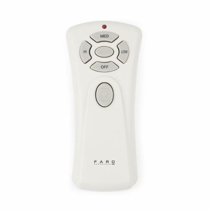 FARO 33518DC - LED Kattotuuletin LANTAU LED/15W/230V mattakromi/puu + kauko-ohjaus