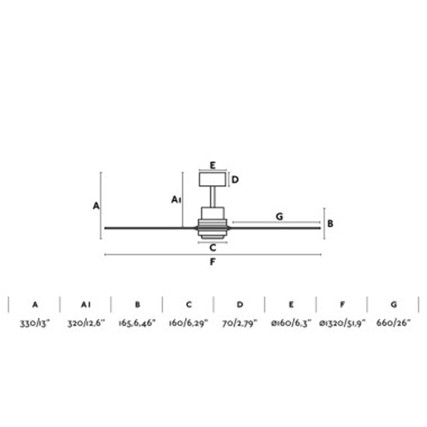 FARO 33518DC - LED Kattotuuletin LANTAU LED/15W/230V mattakromi/puu + kauko-ohjaus