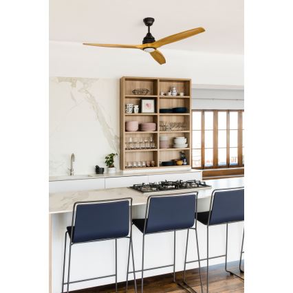 FARO 33719DC - LED Himmennettävä tuuletin ALO LED/20W/230V 2700/4000/6500K halkaisija 152 cm + kauko-ohjaus