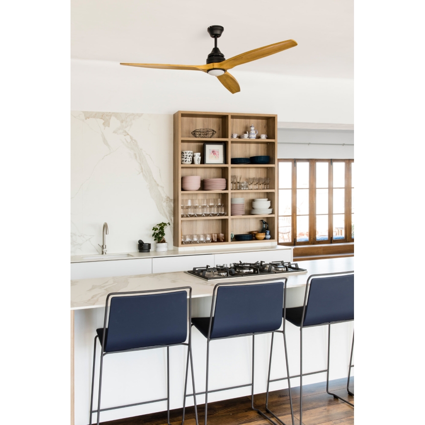 FARO 33719DC - LED Himmennettävä tuuletin ALO LED/20W/230V 2700/4000/6500K halkaisija 152 cm + kauko-ohjaus