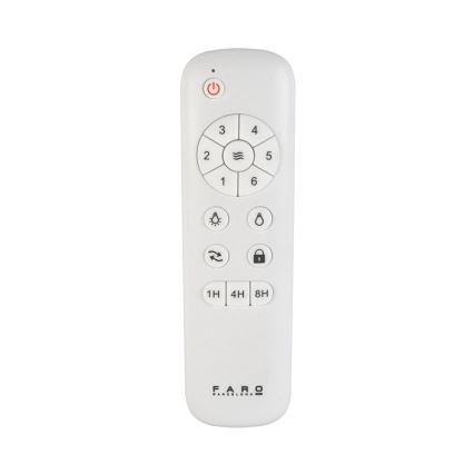 FARO 33725 - LED Kattotuuletin HYDRA LED/20W/230V + kauko-ohjaus
