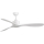 FARO 33750DCWT - Kattotuuletin LUZON L valkoinen halkaisija 132 cm Wi-Fi Tuya + kauko-ohjaus
