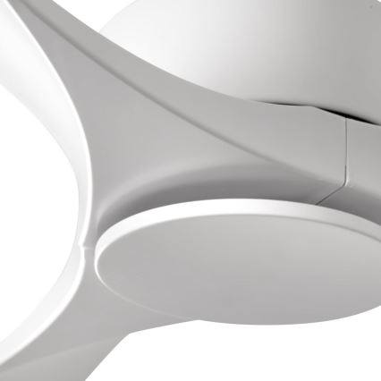 FARO 33750DCWT - Kattotuuletin LUZON L valkoinen halkaisija 132 cm Wi-Fi Tuya + kauko-ohjaus