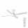 FARO 33756 - LED Kattotuuletin FRASER LED/16W/230V valkoinen + kauko-ohjaus