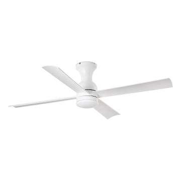 FARO 33756WT - LED Kattotuuletin FRASER XL LED/16W/230V valkoinen halkaisija 120 cm Wi-Fi Tuya + kauko-ohjaus