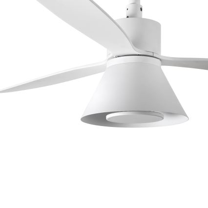 FARO 33760WT-22 - LED himmennettävä kattovalo AMELIA L CONE LED/20W/230V 2700/3500/5000K valkoinen halkaisija 132 cm Wi-Fi Tuya + kauko-ohjaus