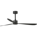 FARO 33761WT - Kattotuuletin AMELIA L musta halkaisija 132 cm Wi-Fi Tuya + kauko-ohjaus