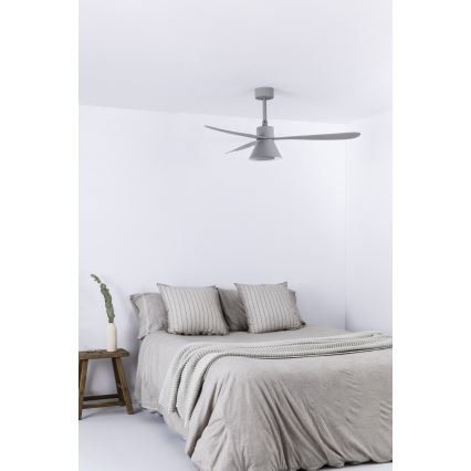 FARO 33762WT-24 - LED himmennettävä kattovalo AMELIA L CONE LED/20W/230V 2700/3500/5000K harmaa halkaisija 132 cm Wi-Fi Tuya + kauko-ohjaus