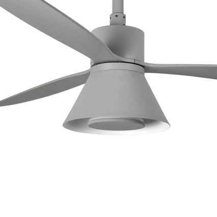 FARO 33762WT-24 - LED himmennettävä kattovalo AMELIA L CONE LED/20W/230V 2700/3500/5000K harmaa halkaisija 132 cm Wi-Fi Tuya + kauko-ohjaus