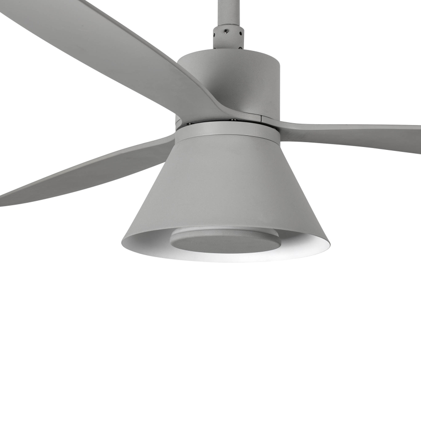 FARO 33762WT-24 - LED himmennettävä kattovalo AMELIA L CONE LED/20W/230V 2700/3500/5000K harmaa halkaisija 132 cm Wi-Fi Tuya + kauko-ohjaus