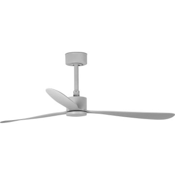 FARO 33762WT - Kattotuuletin AMELIA L harmaa halkaisija 132 cm Wi-Fi Tuya + kauko-ohjaus