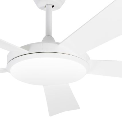 FARO 33803 - LED Kattotuuletin SAONA LED/24W/230V valkoinen
