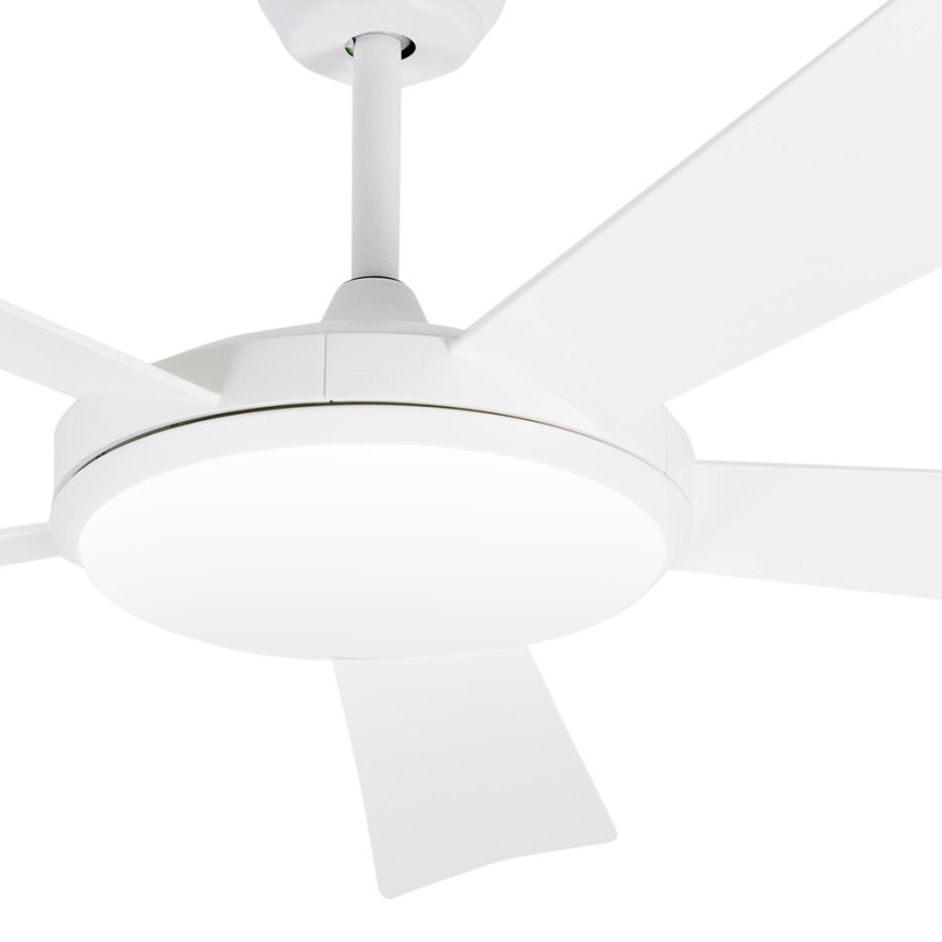 FARO 33803 - LED Kattotuuletin SAONA LED/24W/230V valkoinen