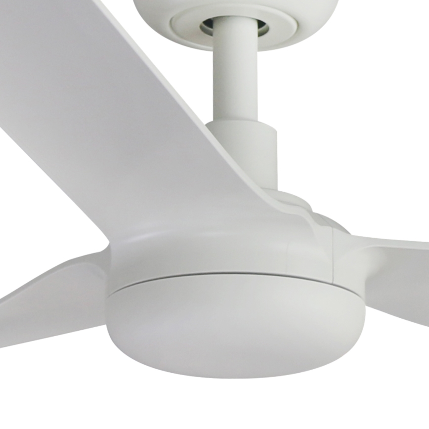 FARO 33814WT - Kattotuuletin PUNT M valkoinen halkaisija 132 cm Wi-Fi Tuya + kauko-ohjaus