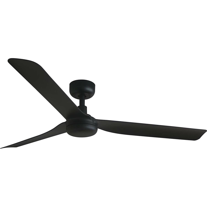 FARO 33815WT - Kattotuuletin PUNT M musta halkaisija 132 cm Wi-Fi Tuya + kauko-ohjaus