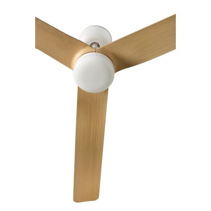 FARO 33816-20 - LED Kattotuuletin PUNT LED/18W/230V Wi-Fi beige/valkoinen + kauko-ohjaus