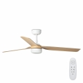 FARO 33816-20 - LED Kattotuuletin PUNT LED/18W/230V Wi-Fi ruskea/musta + kauko-ohjaus