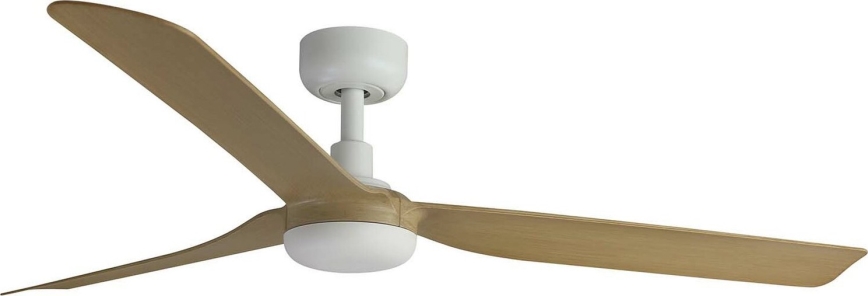 FARO 33816WT - Kattotuuletin PUNT M ruskea/valkoinen halkaisija 132 cm Wi-Fi Tuya + kauko-ohjaus