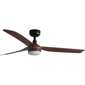 FARO 33817WT-21 - LED himmennettävä kattovalo PUNT M LED/18W/230V ruskea/musta halkaisija 132 cm Wi-Fi Tuya + kauko-ohjaus