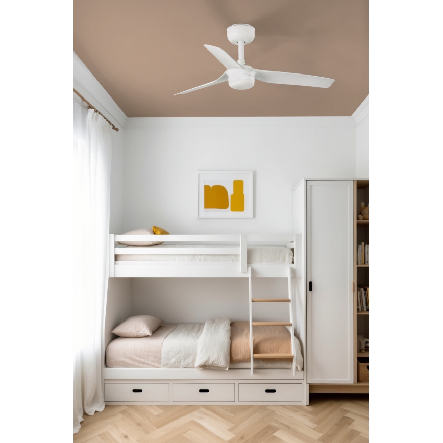 FARO 33820WT-1TW - LED himmennettävä kattovalo MINI PUNT S LED/10W/230V 2700/4000/6000K valkoinen halkaisija 90 cm Wi-Fi Tuya + kauko-ohjaus