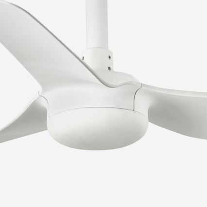 FARO 33820WT - Kattotuuletin MINI PUNT S valkoinen halkaisija 90 cm Wi-Fi Tuya + kauko-ohjaus
