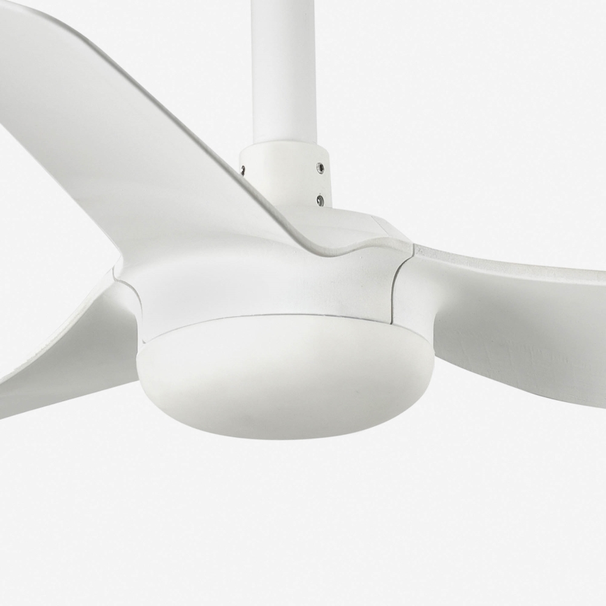 FARO 33820WT - Kattotuuletin MINI PUNT S valkoinen halkaisija 90 cm Wi-Fi Tuya + kauko-ohjaus