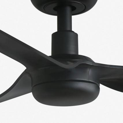 FARO 33822WP - Kattotuuletin MINI PUNT S musta d. 90 cm SMART + RC