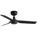 FARO 33822WT - Kattotuuletin MINI PUNT S musta halkaisija 90 cm Wi-Fi Tuya + kauko-ohjaus