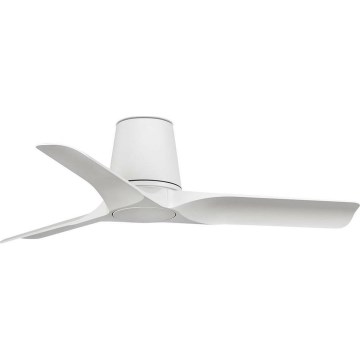 FARO 33826WT - Kattotuuletin HEY TUB S valkoinen halkaisija 90 cm Wi-Fi Tuya + kauko-ohjaus