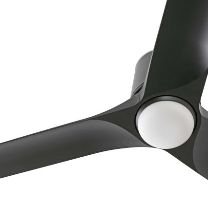 FARO 33827-1TW - LED himmennettävä kattovalo HEY TUB S LED/10W/230V 2700/4000/6000K musta halkaisija 90 cm + kauko-ohjaus