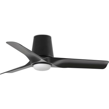 FARO 33827WT-1TW - LED himmennettävä kattovalo HEY TUB S LED/10W/230V 2700/4000/6000K musta halkaisija 90 cm Wi-Fi Tuya + kauko-ohjaus