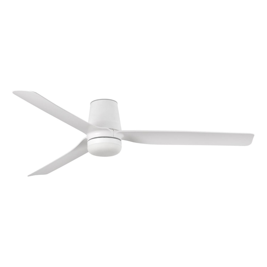 FARO 33828-1TW - LED himmennettävä kattovalo PUNT TUB M LED/18W/230V 3000/4200/6500K halkaisija 130 cm valkoinen + kauko-ohjaus