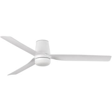 FARO 33828WT-1TW - LED himmennettävä kattovalo PUNT TUB M LED/18W/230V 3000/4200/6500K valkoinen halkaisija 132 cm Wi-Fi Tuya + kauko-ohjaus